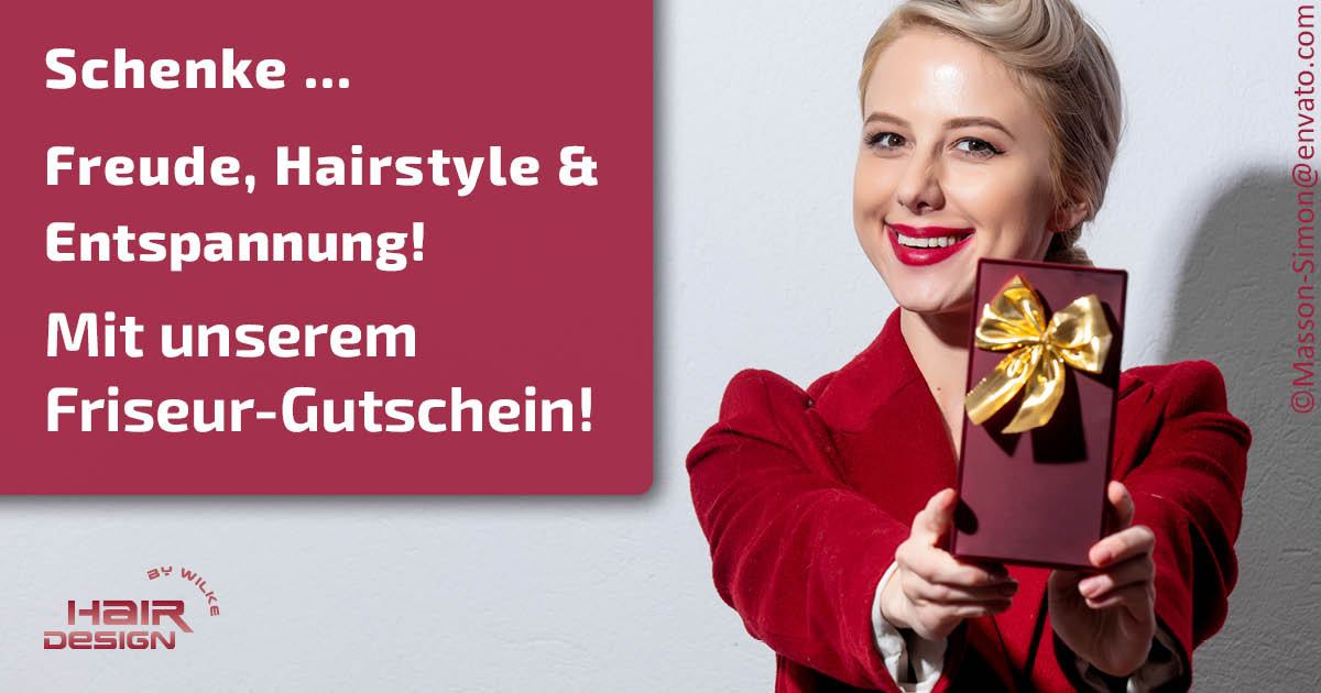 Unser Friseur-Geschenkgutschein
