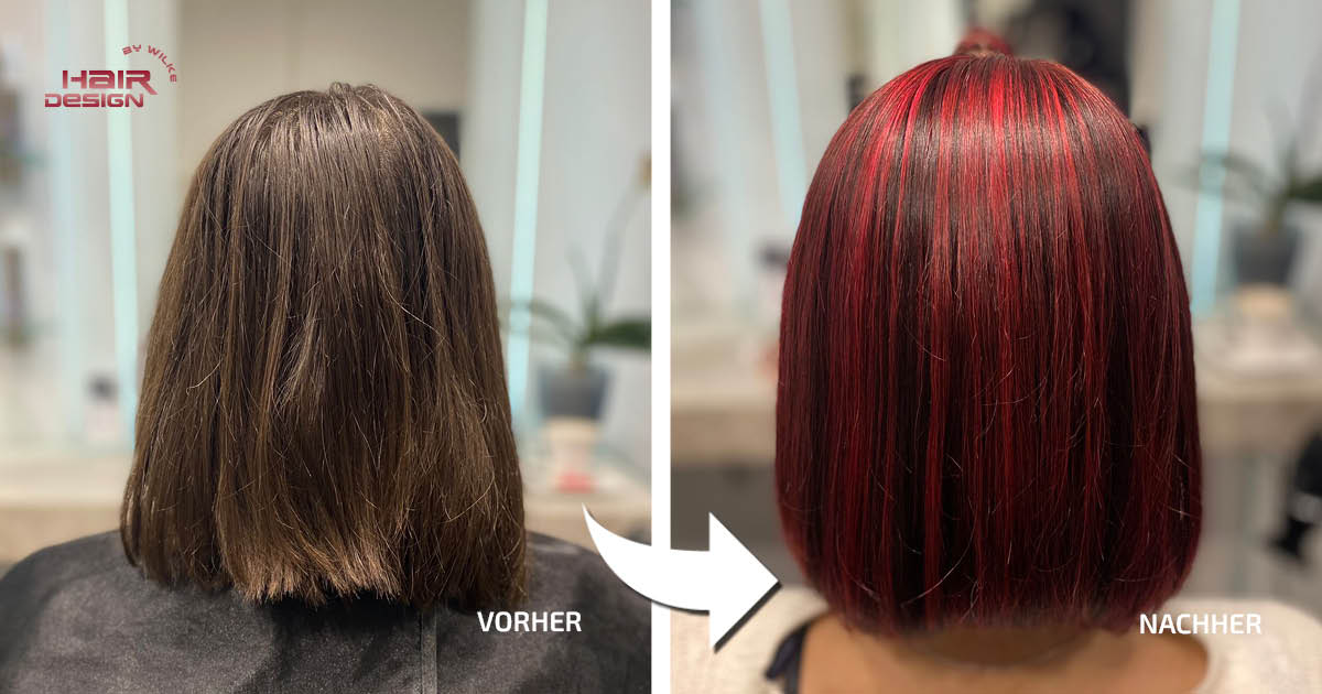 Herbsttrend Bright Reds, Friseur Magdeburg, Hair Design by Wilke