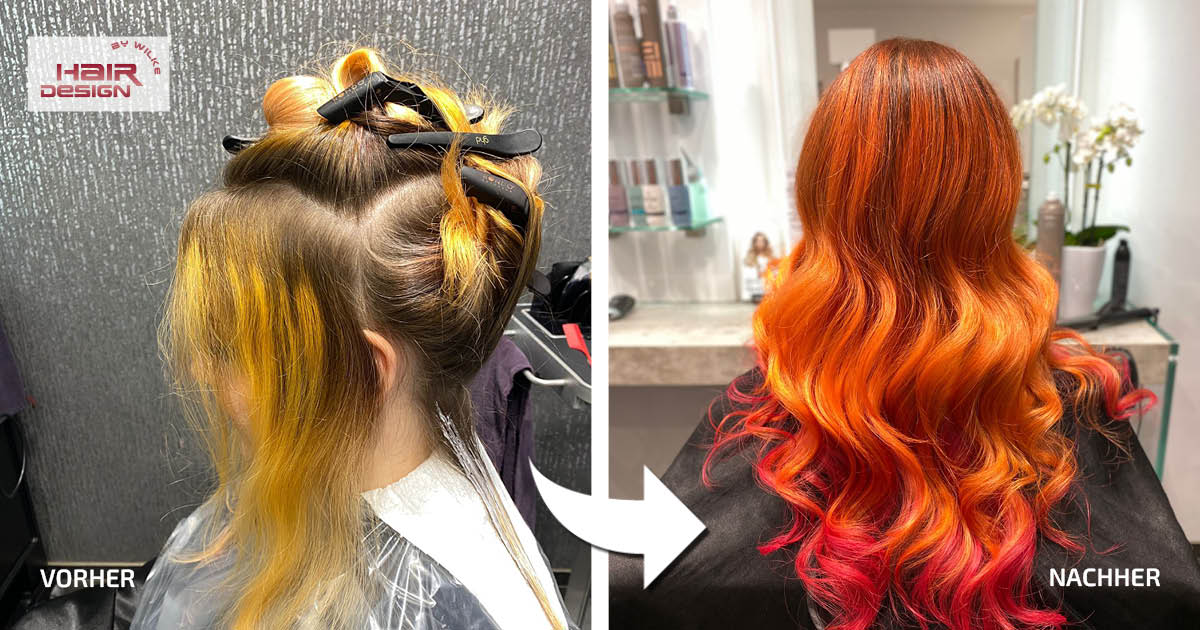 Herbstliche Haarveränderung mit Eric! Friseur Magdeburg