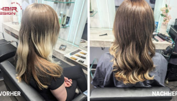 Professionelle Balayage-Korrektur mit kühlem Übergang: So gelingt der neue Look