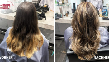 Natürliches Blond mit sanftem Übergang – Haartransformation bei Hair Design by Wilke