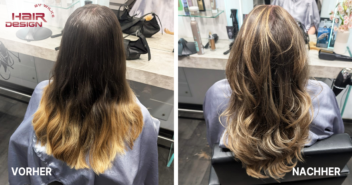 Natürliches Blond mit sanftem Übergang – Haartransformation bei Hair Design by Wilke