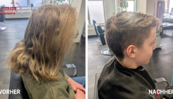 Vorher-Nachher-Transformation: Frischer Kurzhaarschnitt für einen neuen Look