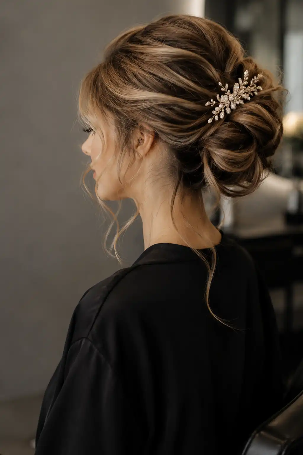 Salon Hair Design by Wilke - Friseursalon in Magdeburg - Unsere Leistungen auf einen Blick: Individuelle Beratung und Frisurenplanung Hochzeitsfrisuren für Braut und Hochzeitsgäste Elegante Hochsteck- und Steckfrisuren Romantische Wellen und Lockenstylings Moderne Flechtfrisuren und individuelle Details Festliches Styling für Damen und Herren